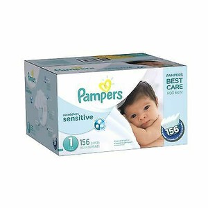 pampers swaddlers sensitive newborn diapers size 0